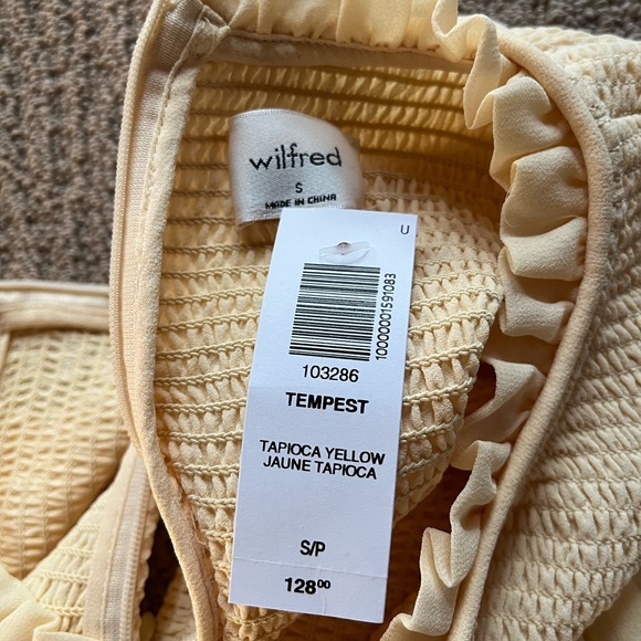 Aritzia Wilfred Crop Blouse NWT - Picture 7 of 8